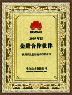 2009年度金牌合作伙伴